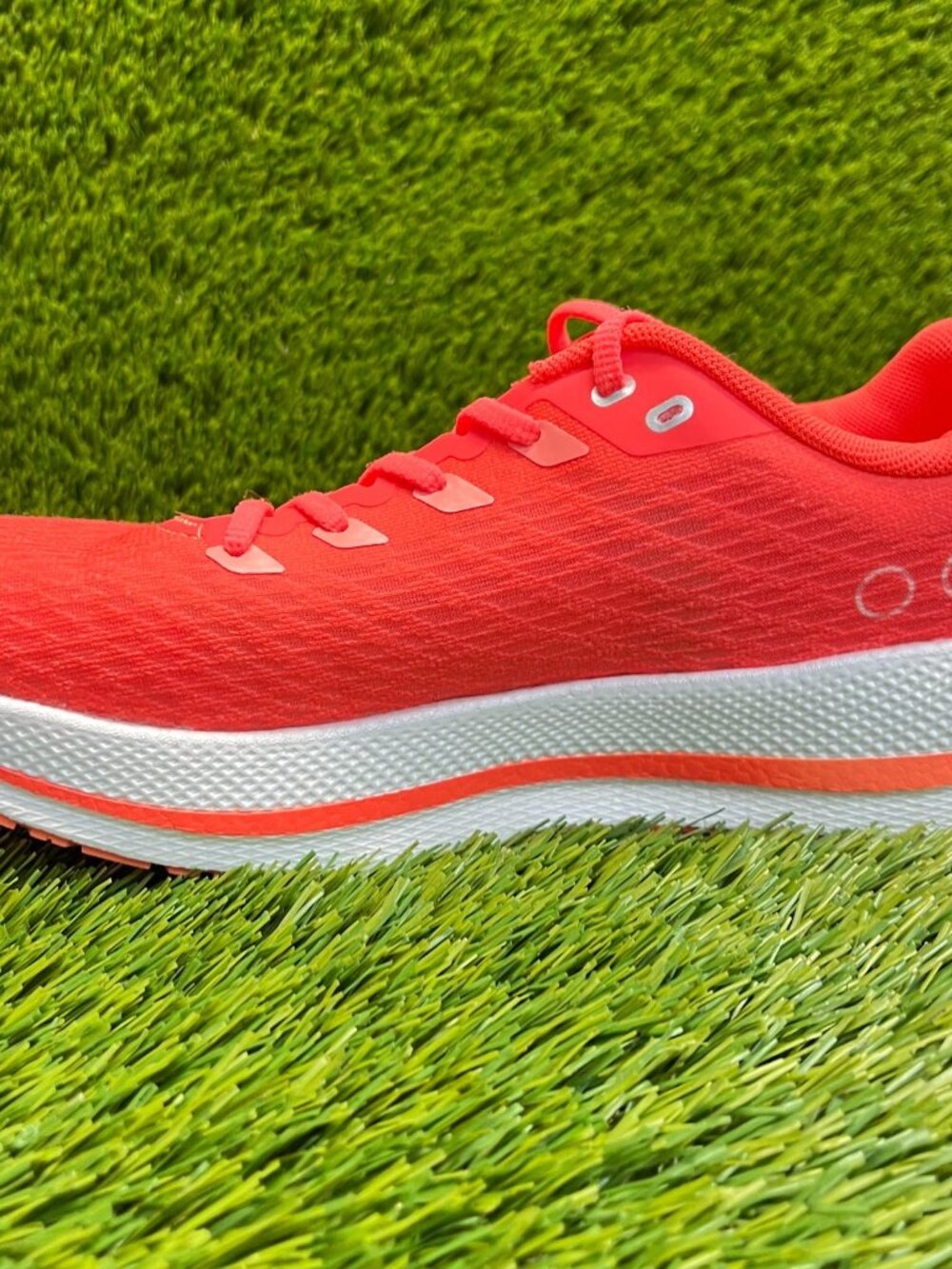 Skechers Go Run Razor 5 Womens Size 9 Orange Red Athletic Running Shoes Sneakers - Picture 2 of 11